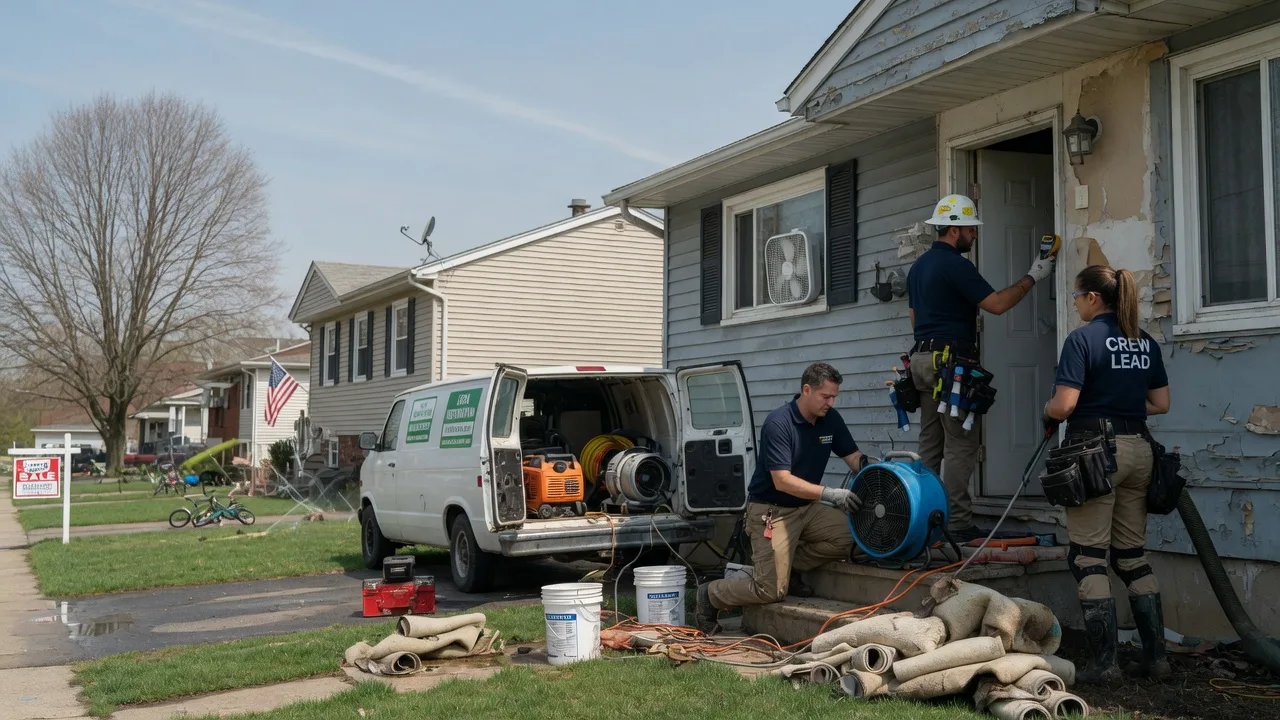 Flood Cleanup in New Albin, IA near me
